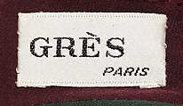 Caftan, Madame Grès (Germaine Émilie Krebs) (French, Paris 1903–1993 Var region), silk, French