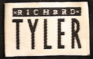 Suit, Richard Tyler (American, born Australia, 1948), silk, American