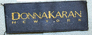 Ensemble, Donna Karan New York (American, founded 1985), (a, b) wool
(c) silk, American