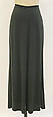 Ensemble, Karl Lagerfeld (French, founded 1984), (a, b, d) rayon
(c) silk, French