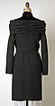 Cocktail dress, House of Balmain (French, founded 1945), wool, silk, French