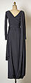 Evening dress, Yves Saint Laurent (French, founded 1961), silk, French