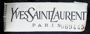 Evening dress, Yves Saint Laurent (French, founded 1961), silk, French