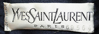 Evening dress, Yves Saint Laurent (French, founded 1961), silk, French