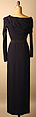 Evening dress, Yves Saint Laurent (French, founded 1961), silk, French