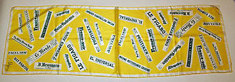 Scarf, Vera American, polyester, American