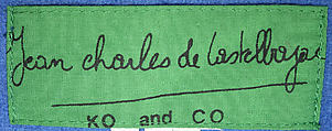Coat, Jean-Charles de Castelbajac (French, born Casablanca, Morocco, 1949), wool, French