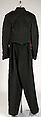 Military uniform, a, c, f) wool
b, h) cotton
d, e, i, j, k) metal
g) silk, American