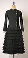 Dress, House of Chanel (French, founded 1910), wool, silk, French