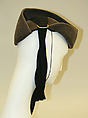 Hat, Roberta Bernays (American), wool, silk, metal, American