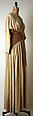 Evening dress, Madame Grès (Germaine Émilie Krebs) (French, Paris 1903–1993 Var region), wool, French