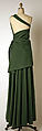 Evening ensemble, (a, b) Madame Grès (Germaine Émilie Krebs) (French, Paris 1903–1993 Var region), (a) wool
(b) wool
(c, d)  silk, French