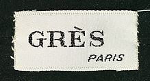 Evening ensemble, Madame Grès (Germaine Émilie Krebs) (French, Paris 1903–1993 Var region), silk, French