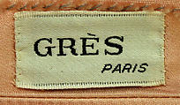 Evening dress, Madame Grès (Germaine Émilie Krebs) (French, Paris 1903–1993 Var region), silk, French