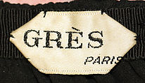 Evening dress, Madame Grès (Germaine Émilie Krebs) (French, Paris 1903–1993 Var region), silk, French