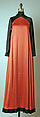 Evening dress, Pierre Cardin (French (born Italy), San Biagio di Callalta 1922–2020 Neuilly), silk, French