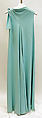 Evening dress, Madame Grès (Germaine Émilie Krebs) (French, Paris 1903–1993 Var region), silk, French