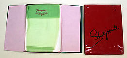 Stockings, Elsa Schiaparelli Italian, nylon, paper, French