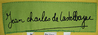 Jacket, Jean-Charles de Castelbajac (French, born Casablanca, Morocco, 1949), cotton, wool, synthetic fiber, French