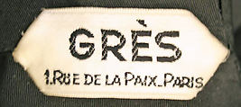 Evening dress, Madame Grès (Germaine Émilie Krebs) (French, Paris 1903–1993 Var region), silk, French
