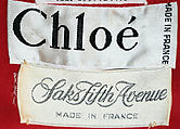 Dress, Chloé (French, founded 1952), silk, French