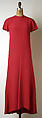 Evening dress, Madame Grès (Germaine Émilie Krebs) (French, Paris 1903–1993 Var region), silk, French