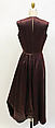 Evening dress, Madame Grès (Germaine Émilie Krebs) (French, Paris 1903–1993 Var region), silk, French