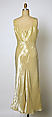 Evening ensemble, Giorgio Armani (Italian, founded 1974), synthetic fiber, silk, plastic, Italian