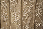 Evening dress, Giorgio Armani (Italian, founded 1974), synthetic fiber, metallic, glass, plastic, Italian