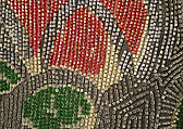 Evening suit, Giorgio Armani (Italian, founded 1974), (a - b) silk, glass
(c) silk, glass, plastic, Italian