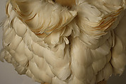 Evening cape, George Peter Stavropoulos (American, born Greece, 1920–1990), feathers, silk, American