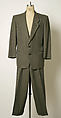 Suit, Giorgio Armani (Italian, founded 1974), wool, synthetic fiber, silk, Italian