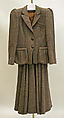 Suit, Emmanuelle Khanh (French, 1937–2017), wool, French
