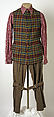 Ensemble, Vivienne Westwood (British, founded 1971), wool, cotton, rayon, British