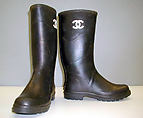 Boots, House of Chanel French, rubber, French