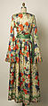 Evening ensemble, Giorgio di Sant&#39;Angelo (American, born Italy, 1933–1989), synthetic fiber, silk, American