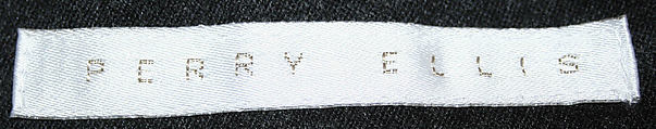 Suit, Perry Ellis Sportswear Inc. (American, founded 1978), wool, silk, American