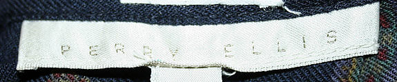 Ensemble, Perry Ellis Sportswear Inc. (American, founded 1978), wool, silk, nylon, American