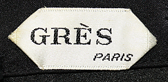 Evening ensemble, Madame Grès (Germaine Émilie Krebs) (French, Paris 1903–1993 Var region), silk, French
