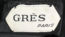 Evening dress, Madame Grès (Germaine Émilie Krebs) (French, Paris 1903–1993 Var region), silk, French