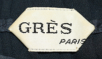 Evening ensemble, Madame Grès (Germaine Émilie Krebs) (French, Paris 1903–1993 Var region), silk, French