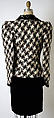 Evening ensemble, Emanuel Ungaro (French, 1933–2019), a) silk
b) silk, wool, French