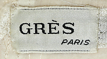 Evening dress, Madame Grès (Germaine Émilie Krebs) (French, Paris 1903–1993 Var region), silk, French