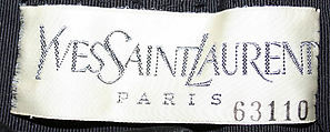 Evening dress, Yves Saint Laurent (French, founded 1961), silk, French