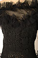 Evening dress, Yves Saint Laurent (French, founded 1961), cotton, synthetic fiber, French