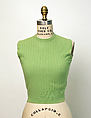 Sweater set, wool, probably British