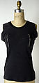 T-shirt, Attributed to Vivienne Westwood (British, 1941–2022), cotton, British