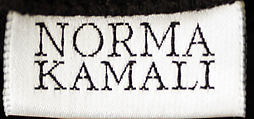 Maillot, Norma Kamali (American, born 1945), cotton/polyester, American