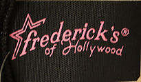 Lingerie, Frederick&#39;s of Hollywood (American, founded 1947), synthetic fiber, acetate, plastic, nylon, American