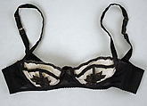 Brassiere, synthetic fiber, American or European